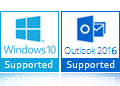 windows 10 outlook 2016